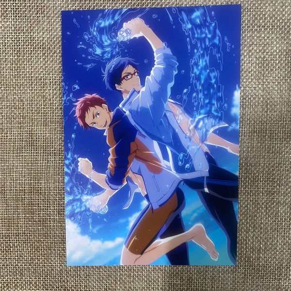 [Free The Final Stoke] Official Postcard Set (8 pcs) | Ryuzaki Rei Ver/New/Gift