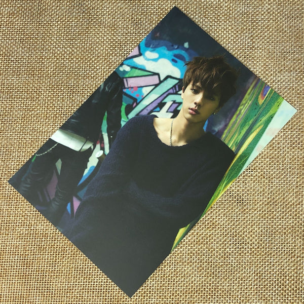 BTS JIN [ Armypedia Skool Luv Affair ] Official Postcard Photocard / New / Gift