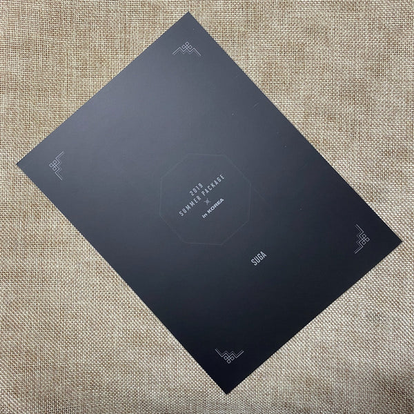BTS SUGA [ 2019 Summer Package ] Mini Poster Photocard / New, Rare / Gift