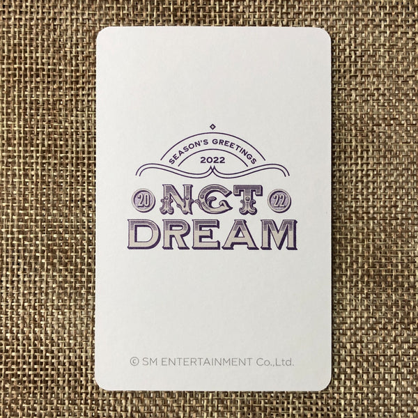 NCT DREAM CHENLE [2022 Season's Greetings Aladin] Official Photocard / Gift