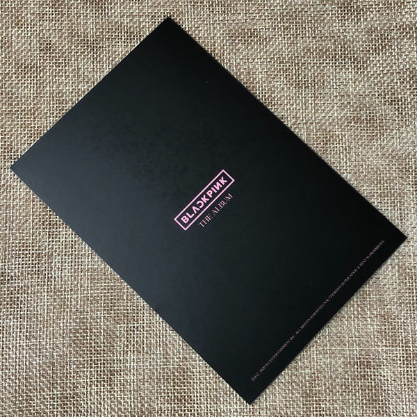 BLACKPINK JENNIE #5 [ THE ALBUM ] Official Postcard, 1st Full Album / New / Gift