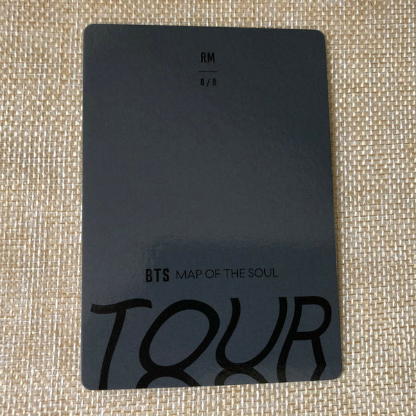 BTS RM 8/8 [ Map Of The Soul Tour ] Official Mini Photocard / New / Gift