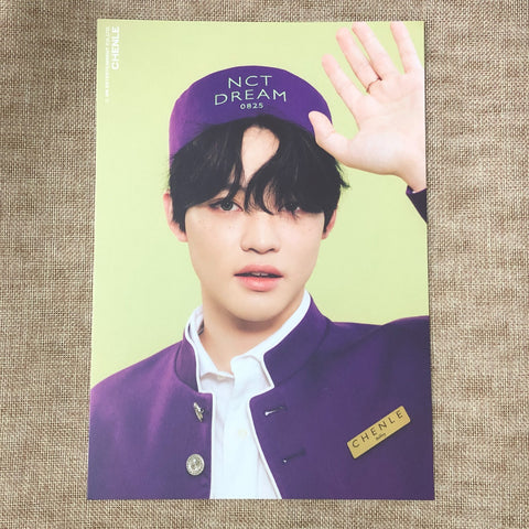 NCT DREAM CHENLE #2 [ 2022 Season's Greetings ] Official Poster / New / Gift