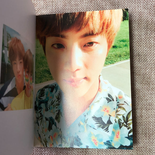 BTS JIN [ 2017 Summer Package Selfie Book ] Official Photobook / New / Gift