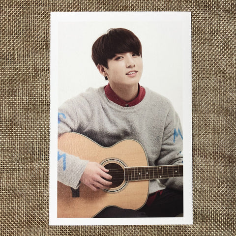 BTS JUNGKOOK [ARMY 2nd Muster ZIP CODE 22920] Official Postcard / New, Rare /+G