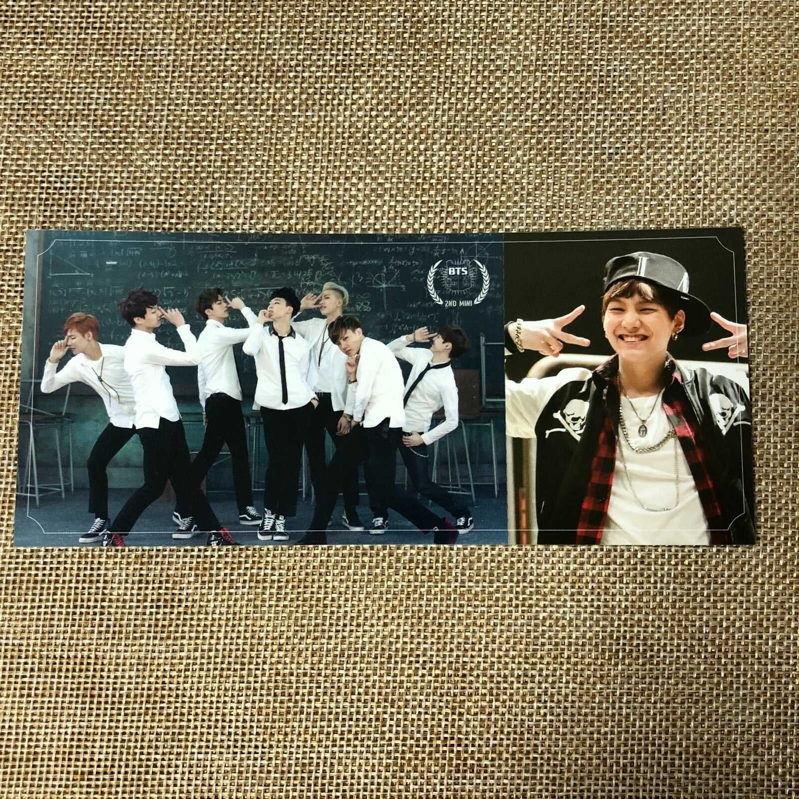 BTS SUGA #1 [ SKOOL LUV AFFAIR ] Official Photocard, 2nd Mini Album / New / Gift