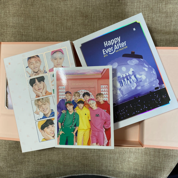 BTS [ 4th Muster Happy Ever After ] Official DVD (En, Ko, Ch) Set No PC/ Mint /G