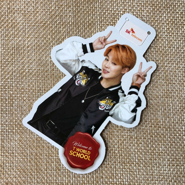 BTS JIMIN [ SKT ] Official Photo Bookmark Limited Photocard / New / Gift
