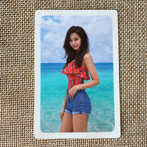 TWICE TZUYU [Summer Nights Pre-Order] Official Photocard, 5th Mini / New / Gift