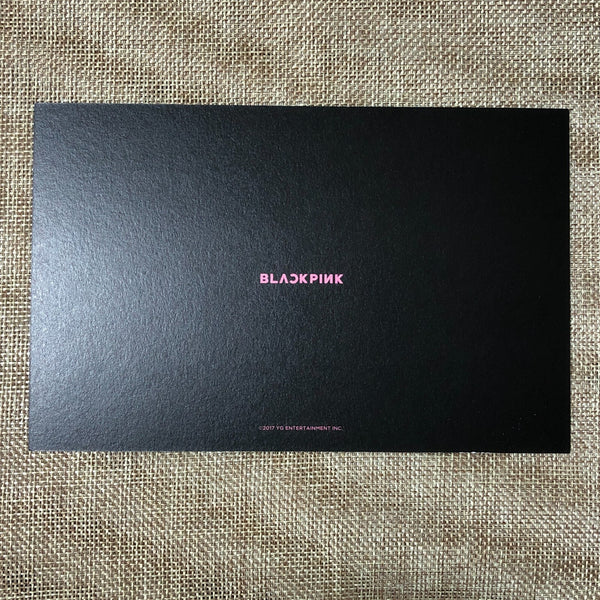 BLACKPINK GROUP #10 [Pop-Up Store As If It's Your Last] Official Postcard / Gift