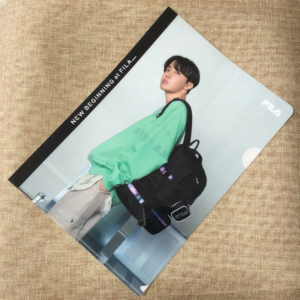 BTS J-HOPE [ FILA PROJECT 7 ] Official Clear File Holder / New / Gift
