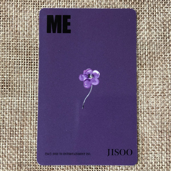 BLACKPINK JISOO [ ME ] Official Photocard, Solo 1st Single Tag Ver / New / Gift