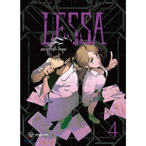 LESSA Vol.4 / Korean Ver Webtoon Comics Manga Book Manhwa / New / Gift