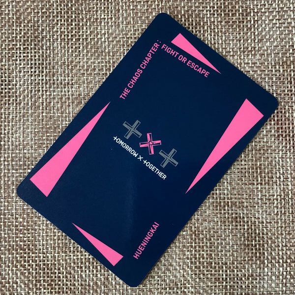 TXT HUENINGKAI [ FIGHT OR ESCAPE ] Official Photocard, escape Ver. / New / Gift