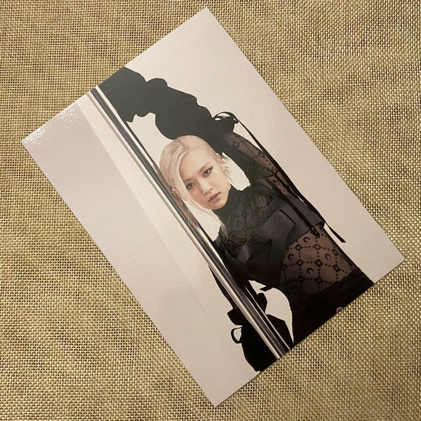 BLACKPINK ROSE #2 [Born Pink] Official Large Photocard Postcard, Box Ver / Gift