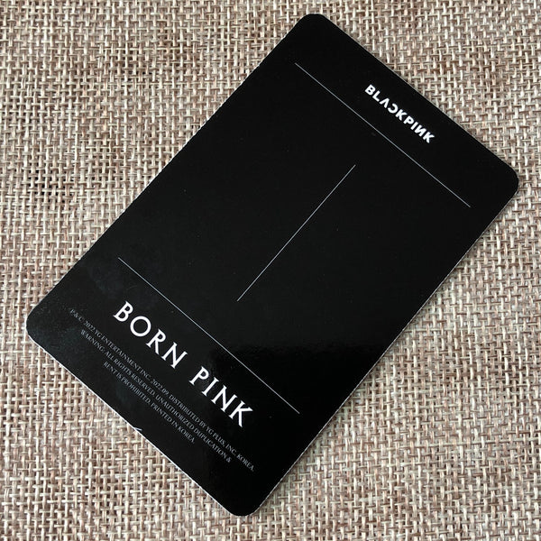 BLACKPINK ROSE [ Born Pink Box Set Black Ver. ] Official Photocard / New / Gift