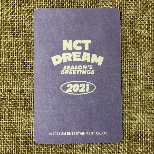 NCT Dream MARK [2021 Season's Greetings Aladin] Official Hologram Photocard /+G