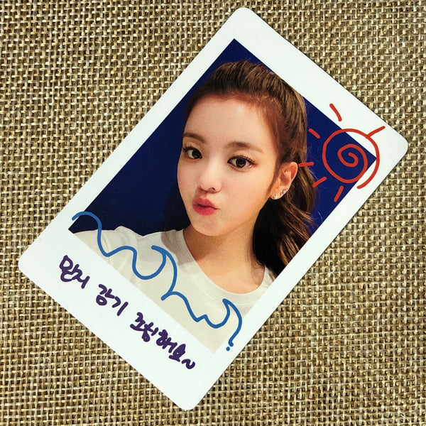 ITZY LIA [No Bad Days Monthly Kit August] Official Polaroid Photocard / Gift