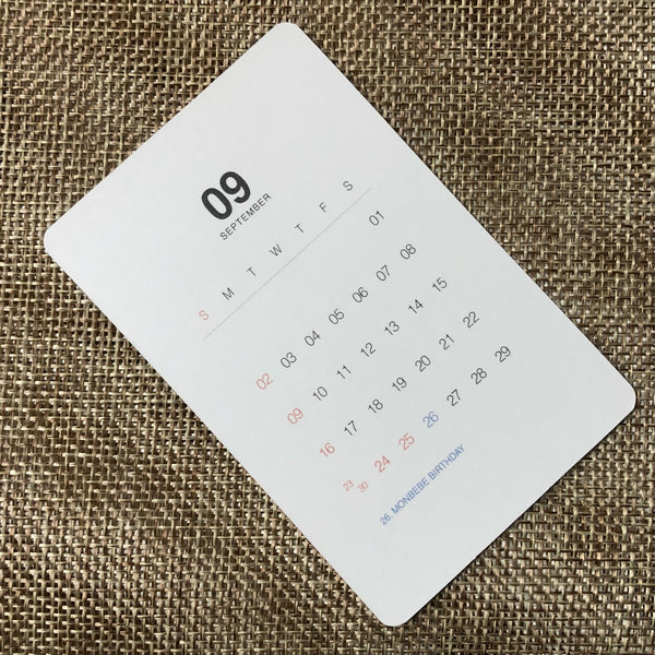 MONSTA X UNIT [ 2018 Season's Greetings ] Official Photocard / New / Gift