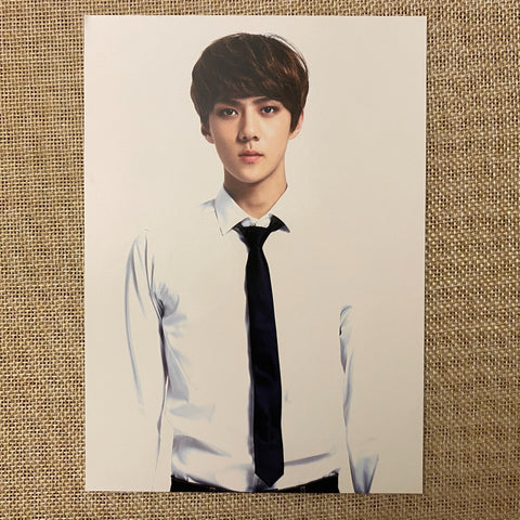 EXO SEHUN #3 [Miracles in December] Official Postcard, SM POP UP Store / Gift