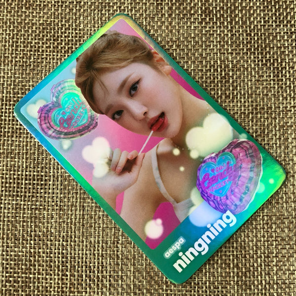 AESPA NINGNING [Oh Caendy Pocket Concert SM] Official Trading Photocard / Gift
