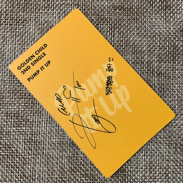GOLDEN CHILD DONGHYUN [ PUMP IT UP ] Official Photocard, B Ver. / New / Gift