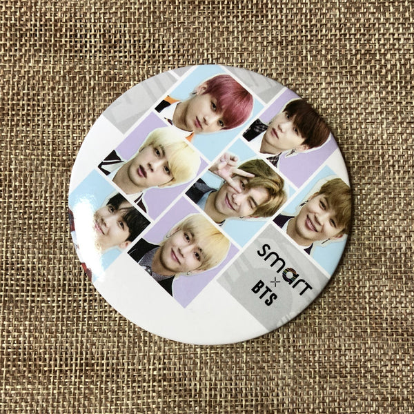 BTS GROUP [ BTS X Smart Uniform Promotional ] Official Mirror / New, Rare / Gift