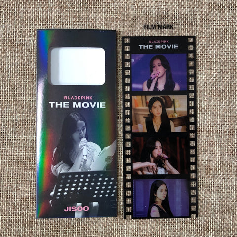BLACKPINK JISOO [ The Movie ] Official Limited Film Mark / New / Gift