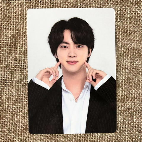 BTS JIN 8/8 [PTD PERMISSION TO DANCE ON STAGE] Official Mini Photocard / Gift