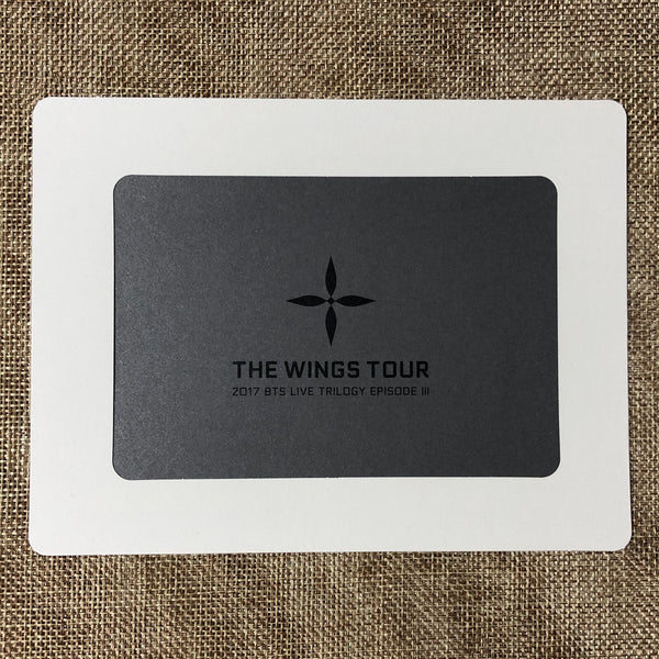 BTS SUGA [ The Wings Tour Trilogy ] Official Photo Frame Set / New / Gift