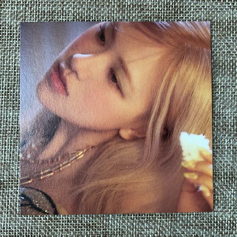 BLACKPINK ROSE #6 [ -R- ] Official Postcard, 1st Single / New / Gift