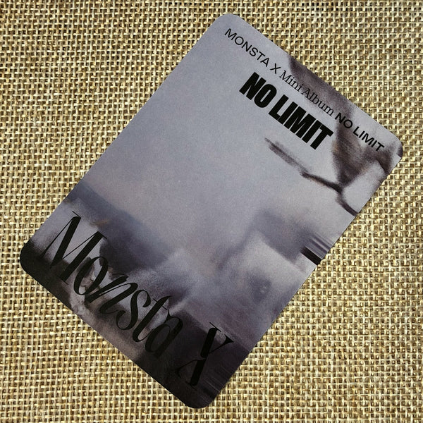 MONSTA X HYUNGWON [ No Limit ] Official Photocard, Mini Album Ver.4 / New / Gift