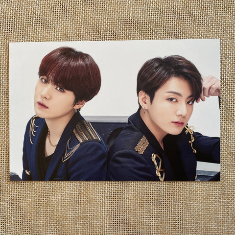 BTS Jungkook Suga 3/6 [Speak Yourself The Final] Official Postcard Photocard /+G