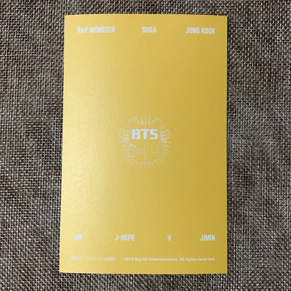 BTS V TAEHYUNG [GLOBAL OFFICIAL FANCLUB 2nd ARMY MEMBERSHIP KIT] Postcard / Gift