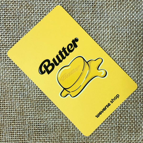 BTS J-HOPE [ Butter Weverse Pre-Order ] Official Photocard / New / Gift