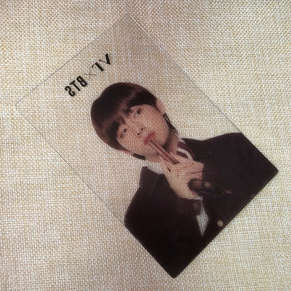 BTS V [ VT L'atelier Perfume ] Official Transparent Photocard / New, Rare / Gift