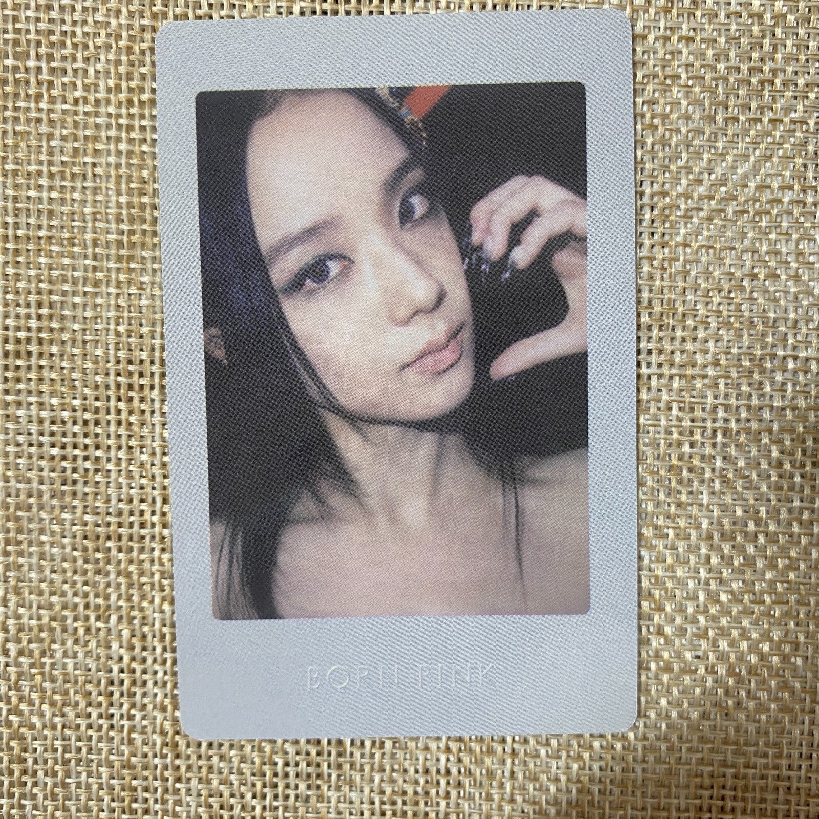 BLACKPINK JISOO [Born Pink YG Select POB] Official Polaroid Photocard / Gift