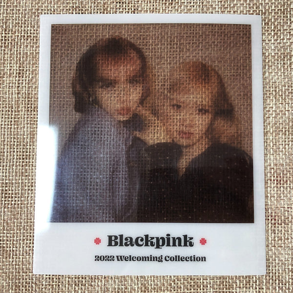 BLACKPINK [2022 Welcoming Collection Weverse] Official Polaroid Card Set / Gift