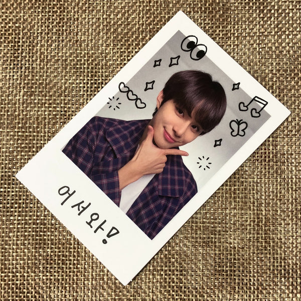 NCT JUNGWOO [HOME TO THE NCT UNIVERSE] Official Polaroid Photocard / New / Gift