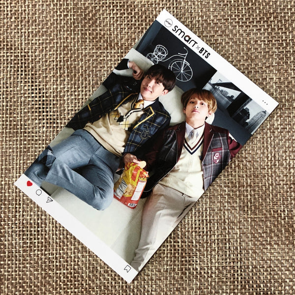 BTS J-HOPE V [ BTS X Smart Uniform ] Official Photocard / New, Rare / Gift