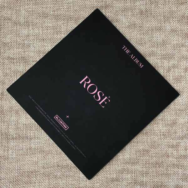 BLACKPINK ROSE [ THE ALBUM ] Official Postcard, Ver. 1 / New / Gift