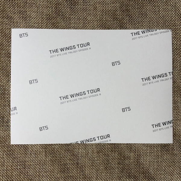BTS GROUP #1 [ The Wings Tour Trilogy ] Official Photo Frame Set / New / Gift