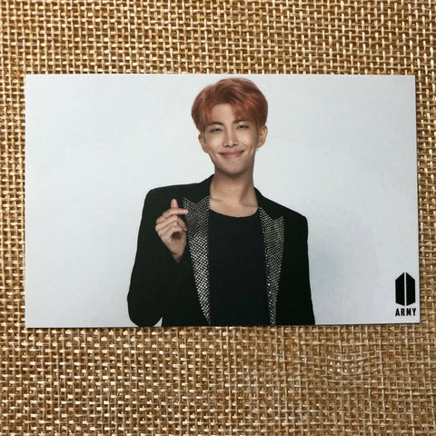 BTS RM [ Wings Tour Final 4th Army Booth ] Official Photocard / New / Gift