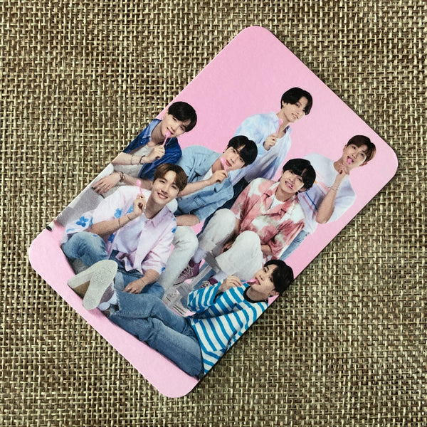 BTS GROUP [ BASKIN ROBBINS Ice Cream Spoon ] Official Photocard / New, Rare /GFT