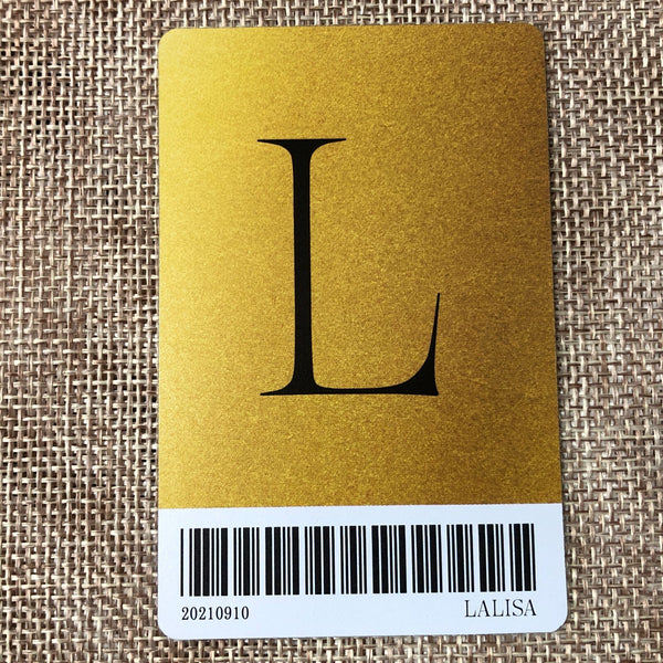 BLACKPINK LISA #4 [LALISA YGSelect Hologram Benefit] Official Photocard / Gift