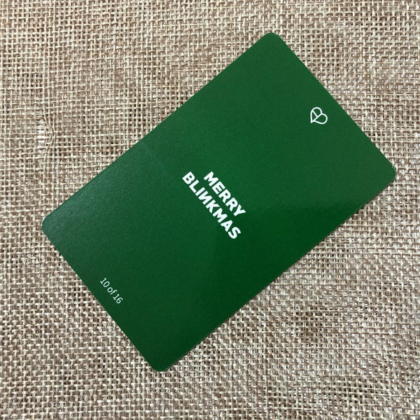 BLACKPINK LISA #1  [THE GAME Photocard Collection] Christmas Ed / New, Rare/GFT