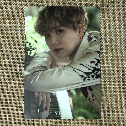 BTS SUGA #1 [VT Cosmetics L'atelier Des Subtils] Official Postcard / New / Gift