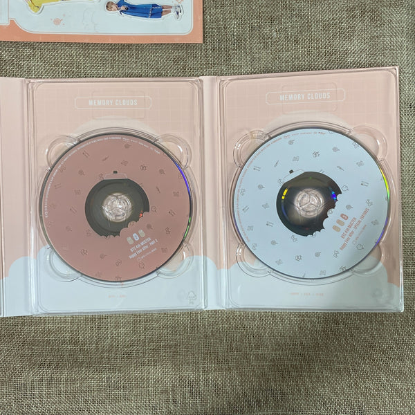 BTS [ 4th Muster Happy Ever After ] Official Blu-ray CD+Photobook+Sticker / New
