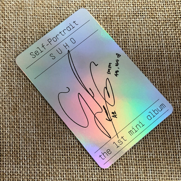 EXO SUHO #2 [ Self Portrait ] Official Photocard, 1st Mini Album / New / Gift