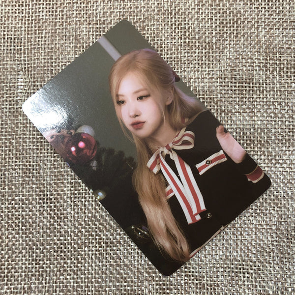 BLACKPINK ROSE #2  [THE GAME Photocard Collection] Christmas Ed / New, Rare/GFT